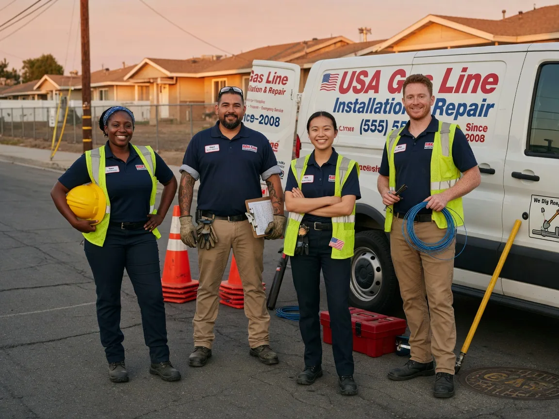 Gas Line Installation company in Durant, OK